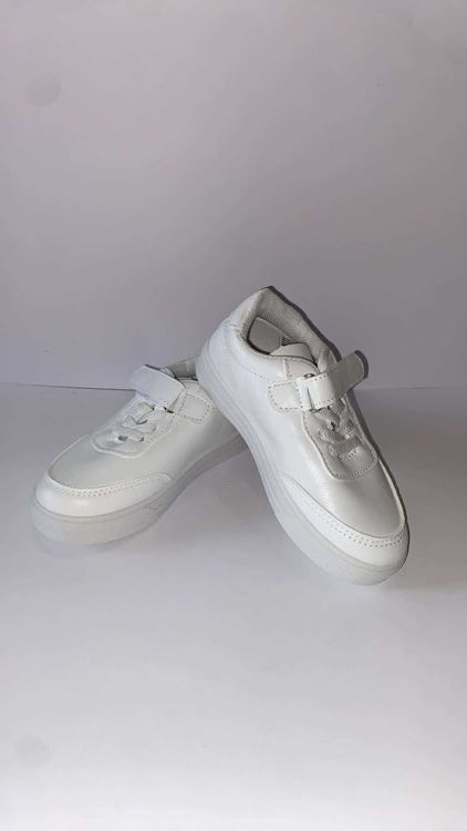 Picture of WSS19 UNISEX WHITE SCHOOL SHOES